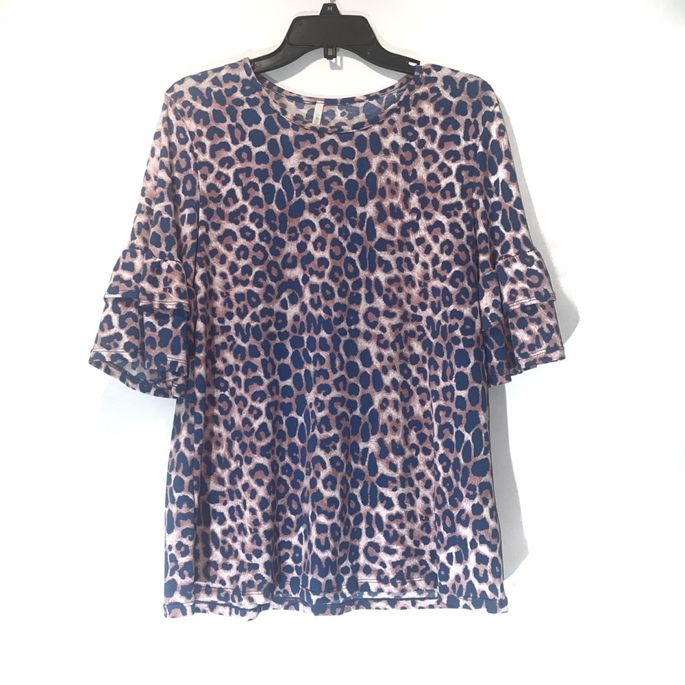 Lime n Chili Animal Print Top Women’s Medium